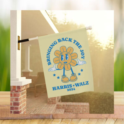 Bringing Back the Joy Harris Walz 2024 garden Flag