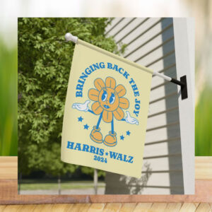Bringing Back the Joy Harris Walz 2024 garden Flag