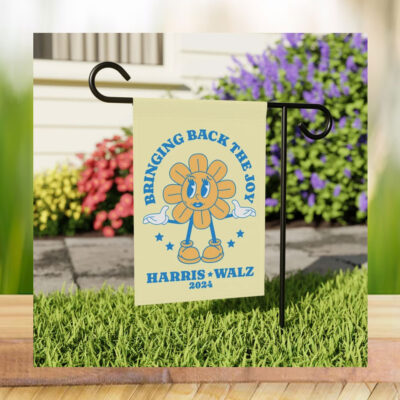 Bringing Back the Joy Harris Walz 2024 garden Flag