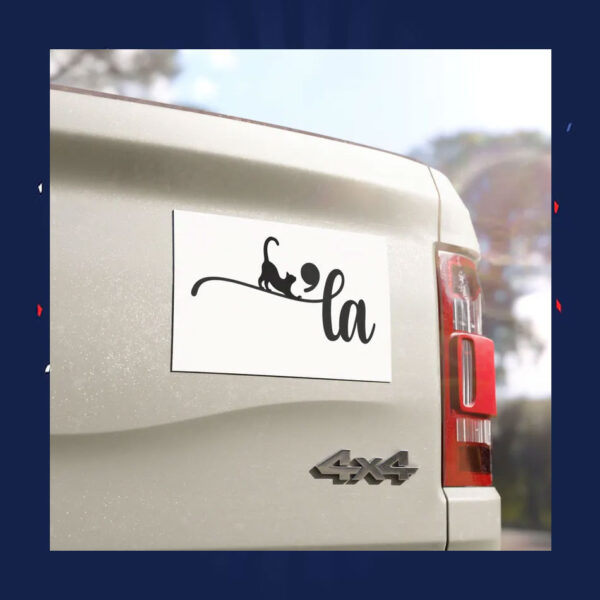 Cat Comma La Harris 2024 Car Magnets