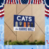 Cat For Harris Walz Poster