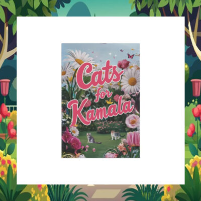 Cat For Kamala Flag