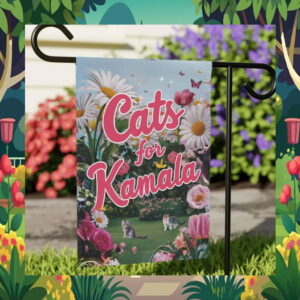 Cat For Kamala Flag