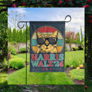 Cat Harris Walz 24 Flag