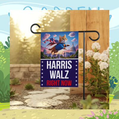 Cat Harris Walz Right Now Flag