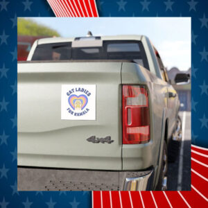 Cat Ladies For Kamala 24 Car Magnet