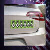 Cat Ladies For Kamala Democracy Car Magnet