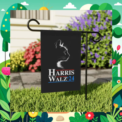 Cat Ladies for Harris Walz 2024 Garden Flag