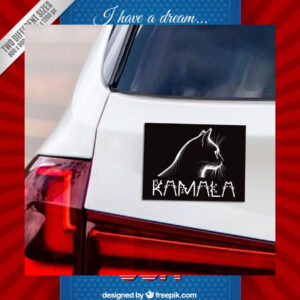 Cat Ladies for Kamala 24 Car Magnets