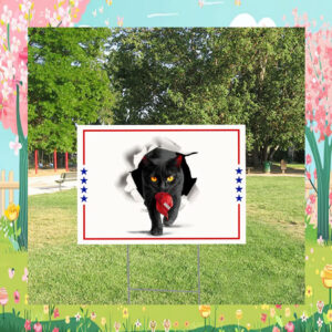 Cat Ladies for Kamala Harris 2024 Yard Sign
