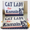 Cat Lady for Kamala Harris House Yard Sign