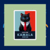 Cats For Kamala Harris 2024 President Sticker