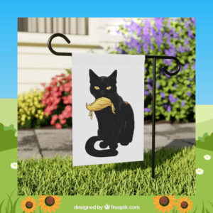 Cats For Kamala Harris Flag