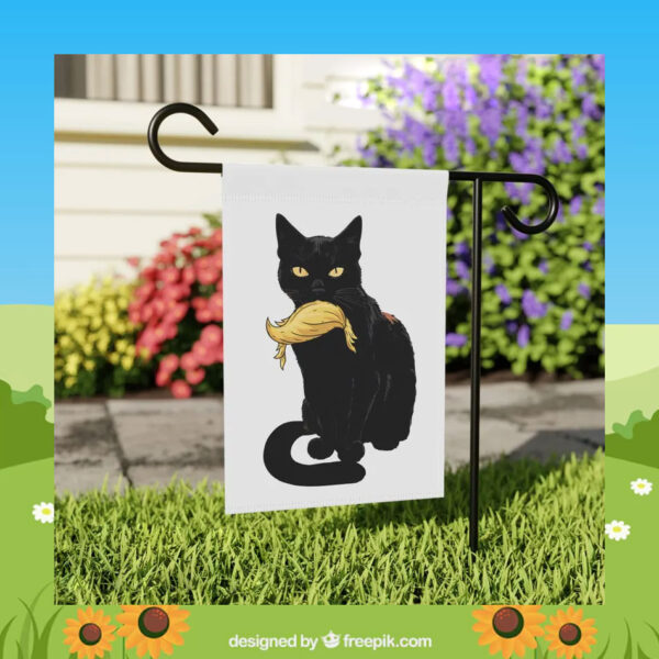 Cats For Kamala Harris Flag
