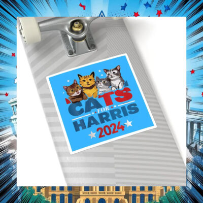 Cats Harris 2024 Bumper Sticker