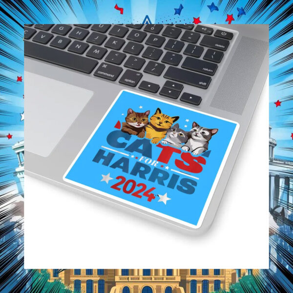 Cats Harris 2024 Bumper Sticker