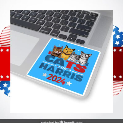 Cats Harris 2024 Sticker
