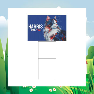Cats Harris Walz 24 Yard Sign