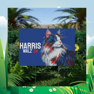 Cats Harris Walz 24 Yard Sign