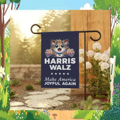 Cats ladies Harris Walz Make America Joyful Again Flag