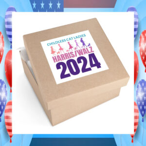 Childless Cat Ladies Harris Walz 2024 Stickers