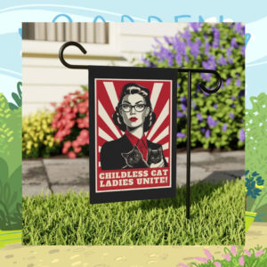 Childless Cat Ladies Unite For Kamala Harris Flag