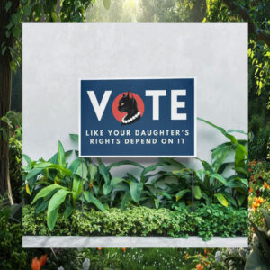 Childless Cat Lady 2024 Election Kamala Harris Yard Sign