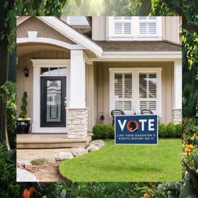 Childless Cat Lady 2024 Election Kamala Harris Yard Sign