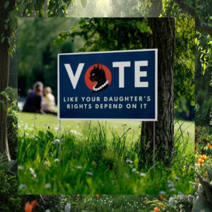 Childless Cat Lady 2024 Election Kamala Harris Yard Sign