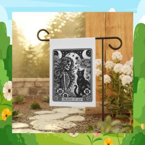 Childless Cat Lady for Kamala Harris Funny Garden Flag