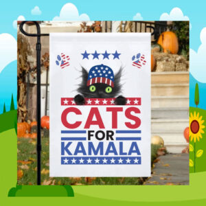 Childless Cats for Kamala Garden Flag