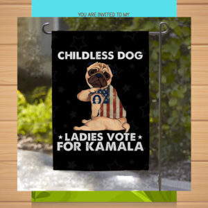 Childless Dog Ladies Vote For Kamala Flags