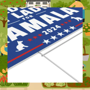Childless Dog Ladies for Kamala 2024 Yard Signs