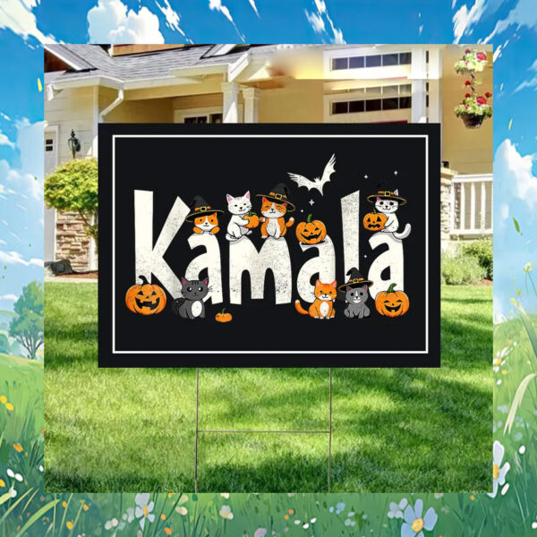 Childless Spooky For Kamala Halloween Yard Sign