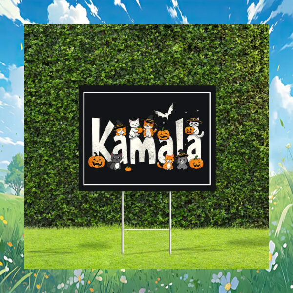 Childless Spooky For Kamala Halloween Yard Sign