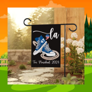 Comma La Harris 47 For President 2024 Flag