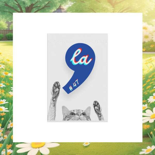 Comma La Harris 47 Garden Flag