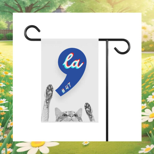 Comma La Harris 47 Garden Flag