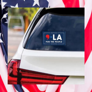 Comma La Harris For The People Sticker