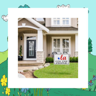Comma La Harris For The People Yard Signs