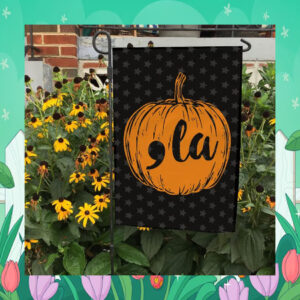 Comma La Harris Halloween Flag