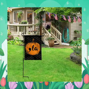 Comma La Harris Halloween Flag