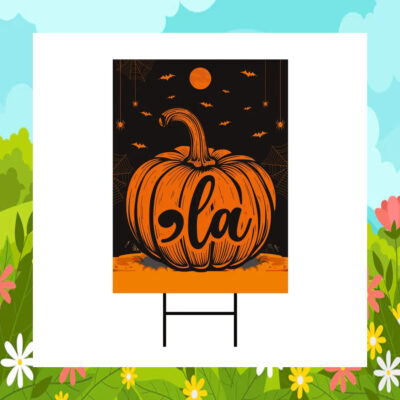 Comma La Harris Halloween Yard Signs