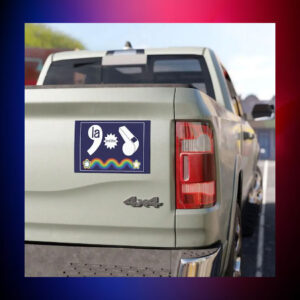 Comma La Kamala And The Coach Car Magnet