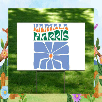 Cute Kamala Harris Yard Sign