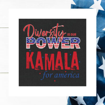 Diversity Is Our Power Kamala For America Car Magnet