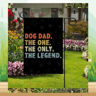 Dog Dad The One The Only The Legend Kamala Flag