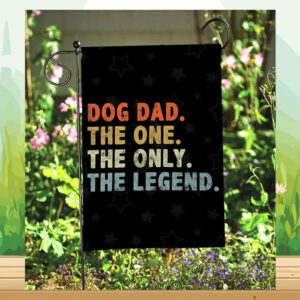 Dog Dad The One The Only The Legend Kamala Flag