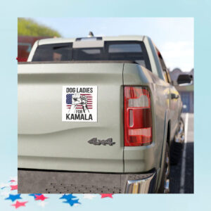 Dog Ladies For Kamala Car Magnet