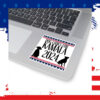Dog Ladies For Kamala Harris 2024 Square Sticker
